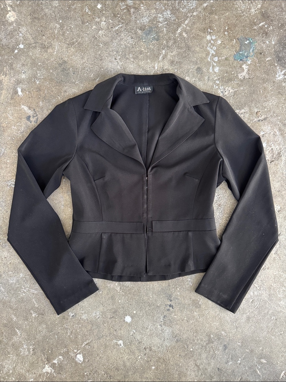 Women's Black Tailored Blazer Jacket